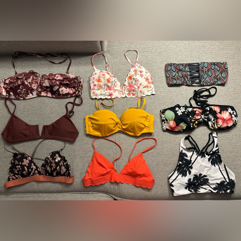 Summer Swim Bundle of 13 Bikini Tops
